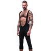 SENSOR CYKLO ENTRY pantaloni barbati cu bretele 3/4 true black