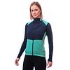 SENSOR COOLMAX THERMO vesta dama verde mare/albastru profund