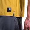 SENSOR MERINO AIR traveller tricou bărbați cu mânecă scurtă muștar