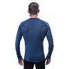 SENSOR MERINO AIR tricou barbatesc cu maneca lunga, albastru inchis