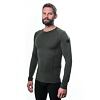 SENSOR MERINO AIR tricou bărbătesc cu mânecă lungă verde olive