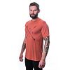 SENSOR MERINO ACTIVE SNSR tricou bărbătesc cu mânecă scurtă terracotta