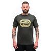 SENSOR MERINO AIR OUTDOORS tricou bărbătesc cu mânecă scurtă verde olive