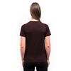 SENSOR MERINO BLEND TYPO tricou dama cu maneca scurta port rosu