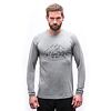 SENSOR MERINO ACTIVE VAN LIFE tricou cu mânecă lungă pentru bărbați, gri