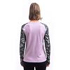 SENSOR MERINO BLEND IMPRESS cămașă cu mânecă lungă pentru femei mystic violet/zebra