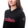 SENSOR MERINO UPPER MOUNTAINS hanorac de dama cangur negru
