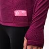 SENSOR MERINO DF tricou dama maneca lunga cu gluga lilla