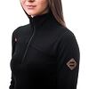 SENSOR MERINO UPPER hanorac de dama cu fermoar scurt negru