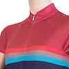 SENSOR CYKLO SUMMER STRIPE tricou dama maneca scurta albastru/liliac