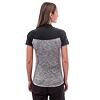 SENSOR CYKLO MOTION tricou dama cu maneca scurta fermoar intreg gri/negru