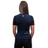 SENSOR COOLMAX RACE Tricou damă cu fermoar complet mâneci scurte albastru intens