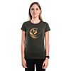 SENSOR MERINO AIR FOX tricou dama cu maneca scurta verde olive