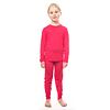 SENSOR MERINO AIR SET camasa cu maneca lunga pentru copii + pantaloni magenta
