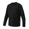 SENSOR MERINO UPPER traveller hanorac pentru bărbați negru
