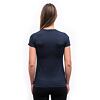 SENSOR MERINO ACTIVE SONGBIRDS tricou de damă cu mânecă scurtă albastru intens