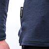 SENSOR MERINO BLEND TYPO tricou bărbătesc cu mânecă lungă albastru intens