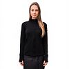 SENSOR MERINO UPPER hanorac full-zip pentru femei negru