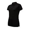 SENSOR MERINO ACTIVE tricou polo dama maneca scurta negru
