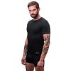 SENSOR COOLMAX AIR tricou barbatesc cu maneca scurta, negru