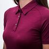 SENSOR MERINO ACTIVE tricou polo dama maneca scurta violet