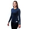 SENSOR MERINO DF tricou de damă cu mânecă lungă albastru intens