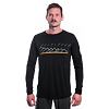 SENSOR MERINO AIR RJ tricou bărbătesc cu mânecă lungă negru