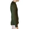 SENSOR MERINO DF CAMP tricou barbatesc cu maneca lunga verde safari