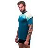 SENSOR COOLMAX IMPRESS tricou cu mânecă scurtă pentru bărbați safir/copaci