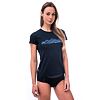 SENSOR MERINO ACTIVE MOUNTAINS tricou de damă cu mânecă scurtă albastru intens