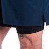 SENSOR TRAIL pantaloni scurți pentru bărbați albastru închis/negru