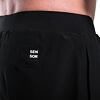 SENSOR TRAIL pantaloni scurți bărbați negru/negru