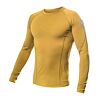 SENSOR MERINO AIR tricou cu maneca lunga pentru barbati mustar
