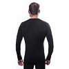 SENSOR MERINO AIR tricou bărbătesc cu mânecă lungă negru
