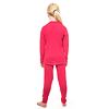 SENSOR MERINO AIR SET camasa cu maneca lunga pentru copii + pantaloni magenta