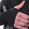 SENSOR COOLMAX THERMO hanorac pentru bărbați, cu fermoar complet, gri oțel/negru