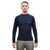 SENSOR DOUBLE FACE tricou bărbătesc cu mânecă lungă albastru intens