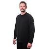 SENSOR MERINO UPPER traveller hanorac pentru bărbați negru