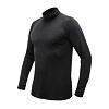 SENSOR MERINO BLEND tricou cu mânecă lungă pentru bărbați, negru