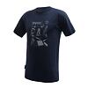SENSOR MERINO ACTIVE OUTSIDE tricou bărbătesc cu mânecă scurtă albastru adânc