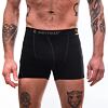 SENSOR MERINO ACTIVE pantaloni scurți bărbați negru