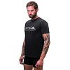 COOLMAX TECH MOUNTAINS LIMITED tricou barbatesc cu maneca scurta, negru