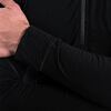 SENSOR MERINO ACTIVE tricou bărbați cu mânecă lungă fermoar stand-up negru