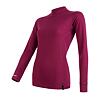 SENSOR DOUBLE FACE tricou dama maneca lunga lilla
