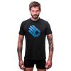 SENSOR COOLMAX TECH HAND tricou barbatesc cu maneca scurta, negru