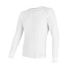 SENSOR COOLMAX AIR tricou bărbătesc cu mânecă lungă alb