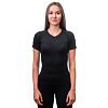 SENSOR COOLMAX TECH tricou dama cu maneca scurta, negru