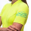 SENSOR COOLMAX ENTRY tricou dama cu maneca scurta galben neon