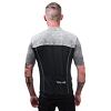SENSOR CYKLO MOTION tricou bărbați cu mâneci scurte fermoar complet negru/gri
