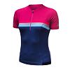 SENSOR CYKLO TOUR tricou dama cu maneca scurta dungi lilla